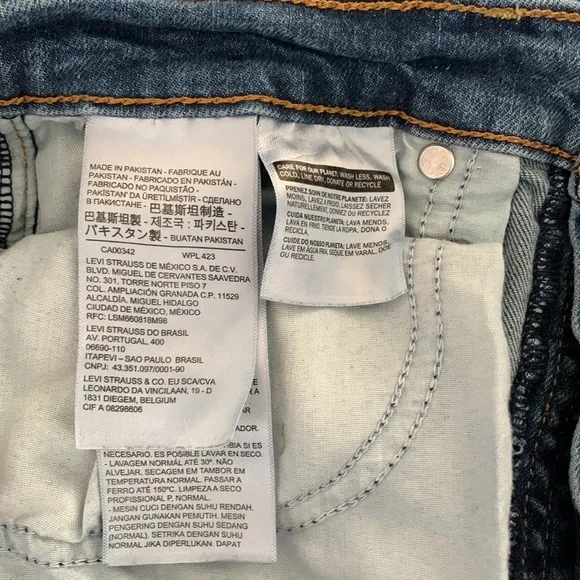 ❗️SOLD❗️Size 28 🤩HÖST PICK 🤩 Levi’s Wedgie Straight Leg Jeans - Picture 8 of 10